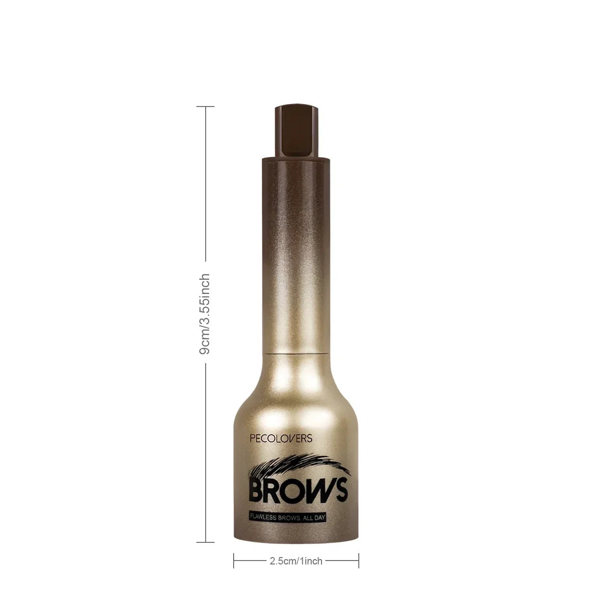 1PC Eyebrow Gel Pen with Angled Brush - Quick-Dry, Long-Lasting, Natural Shaping & Filling for All Skin Types, Waterproof
